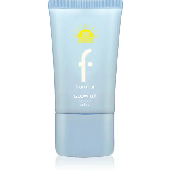 flormar Glow Up Sun Base SPF 50 baza hidratantă de machiaj pentru o piele mai luminoasa SPF 50 40 ml