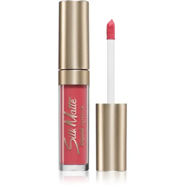 flormar Silk Matte ruj de buze lichid, mat și de lungă durată culoare 004 Daisy 4,5 ml