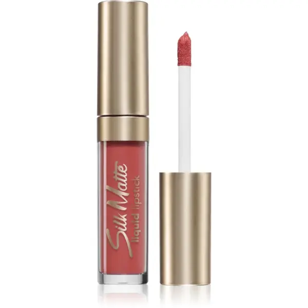 flormar Silk Matte ruj de buze lichid, mat și de lungă durată culoare Tender Terra 4,5 ml