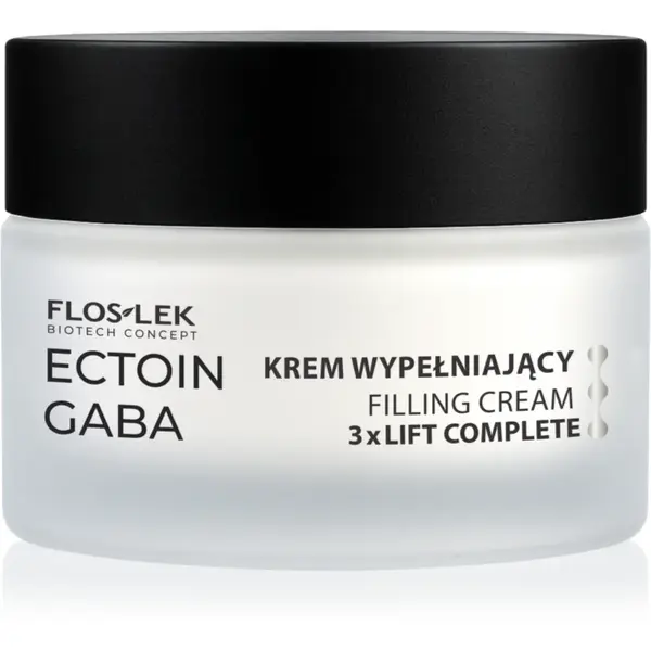 FlosLek Laboratorium Ectoin Gaba Filling Face Cream 3xLift Complete crema cu efect de lifting pentru fermitatea pielii 50 ml