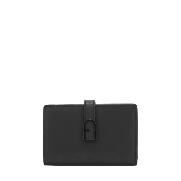 Flow s compact wallet nero