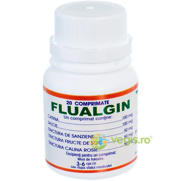 Flualgin (Antigripal, Antiinflamator) 40cpr