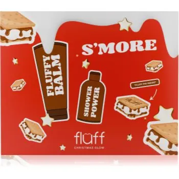 Fluff Christmas Glow Body Care Set S'more set cadou de Crăciun