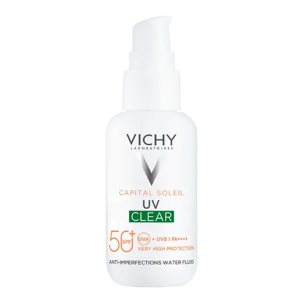 Fluid apos anti-imperfecțiuni cu SPF50+ Capital Soleil UV CLEAR, 40 ml, Vichy