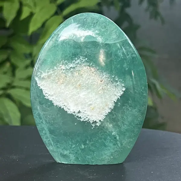 Fluorit verde structura forma libera model 6