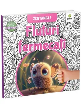 Fluturi fermecati. Carte de colorat/***