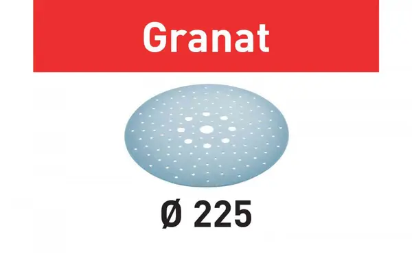 Foaie abraziva Granat STF D225/128 P120 GR/25
