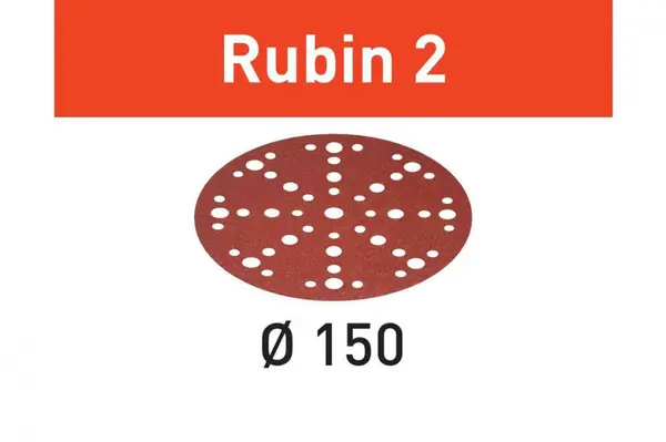 Foaie abraziva STF D150/48 P220 RU2/50 Rubin 2