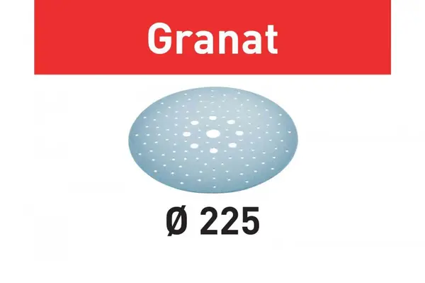 Foaie abraziva STF D225/128 P60 GR/25 Granat