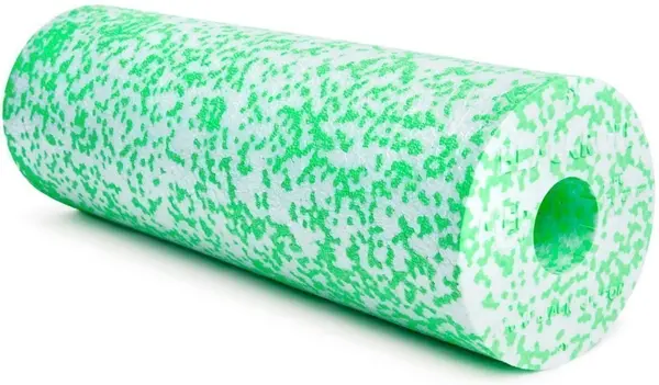 Foam roller Blackroll - Med, 45 x 15 cm, alb/verde