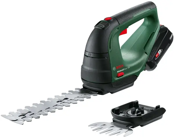 Foarfecă cu acumulator pentru iarbă și gard viu Bosch - AdvancedShear, 18V-10