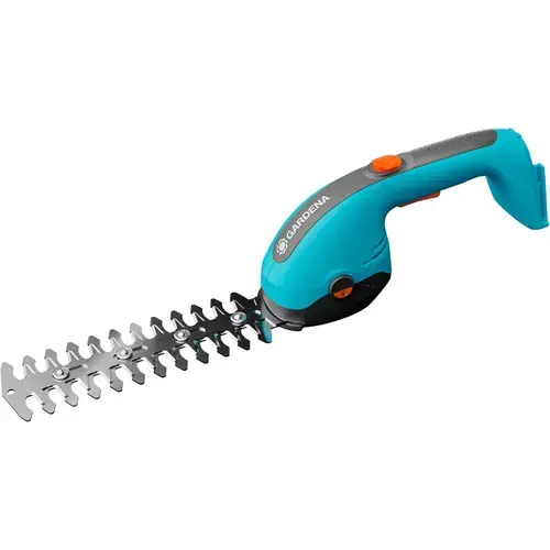 Foarfeca electrica fara fir Gardena PowerCut 20/18 V P4A, pentru gard viu si gazon, latime de taiere lama pentru iarba 8 cm, fara baterie (14750-55)