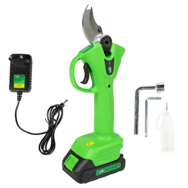 Foarfeca electrica Micul Fermier 20V, 2 Ah, capacitate maxima de taiere 40mm, Brushless