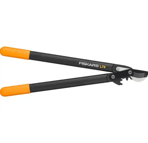 Foarfeca pas cu pas pentru ramuri groase Fiskars PowerGear L74, M (Portocaliu/Negru)