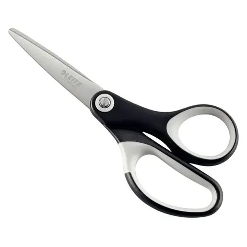 Foarfeca pentru birou LEITZ Titanium, 150 mm, Negru