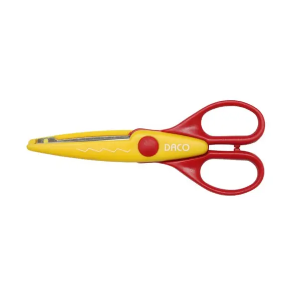 Foarfeca pentru craft 17cm, modele si culori diferite, Daco