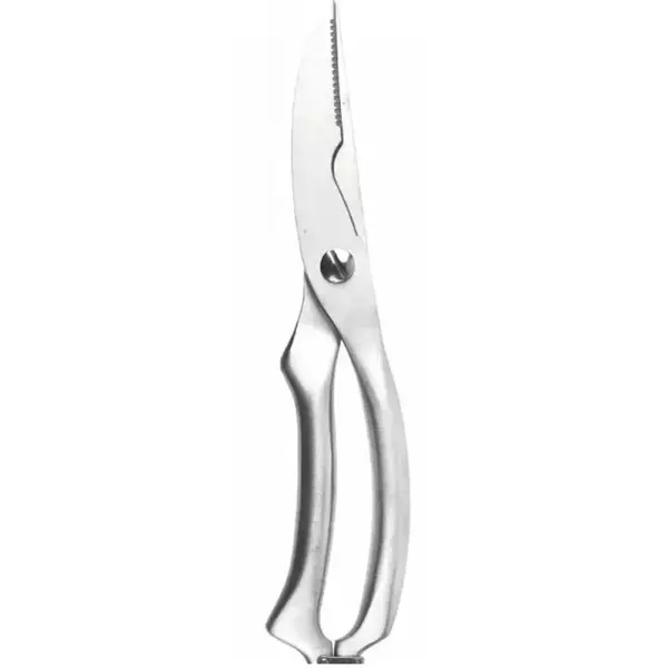 Foarfeca pentru Taiat Pui si Peste, Crom, 25 x 9 cm, Perfect Home