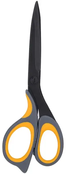 Foarfece Deli Ergo - E77757, 21 cm, negru