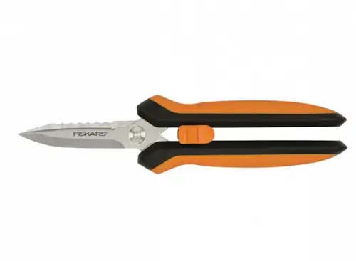 Foarfece Fiskars Solid SP320 multifuncționala (Negru/Portocaliu)