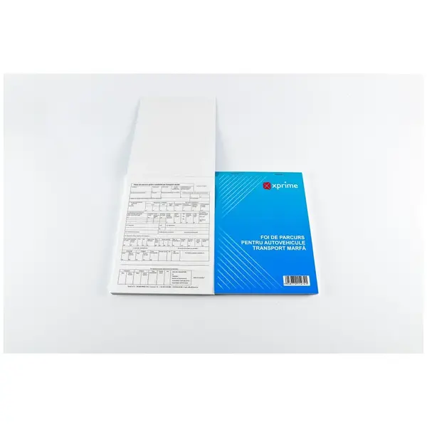 Foi parcurs marfa A4 hartie offset 100 seturi/carnet coperta carton 300g/mp Foi parcurs marfa A4 hartie offset 100 seturi/carnet coperta carton 300g/mp