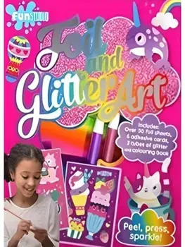 Foil and Glitter Art. Folder of Fun/***