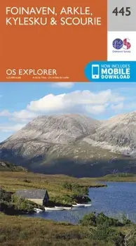 Foinaven, Arkle, Kylesku and Scourie. September 2015 ed, Sheet Map/Ordnance Survey