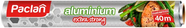 Folie de aluminiu Paclan - Extra Strong, 40 m x 30 cm