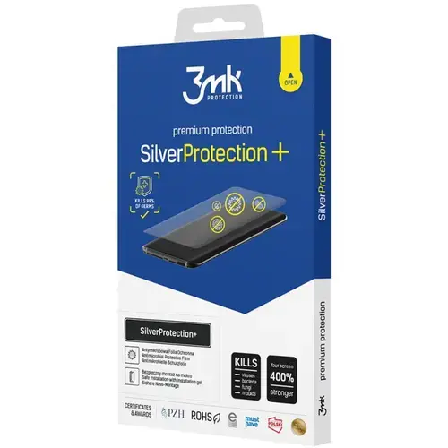 Folie de protectie 3MK Antimicrobiana Silver Protection pentru iPhone 11 (Transparent)