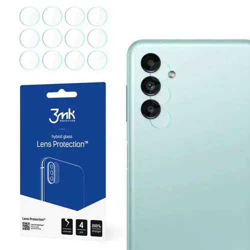 Folie de protectie Camera Spate 3MK Protection pentru Samsung Galaxy A13 5G A136, Sticla Securizata, Set 4 bucati
