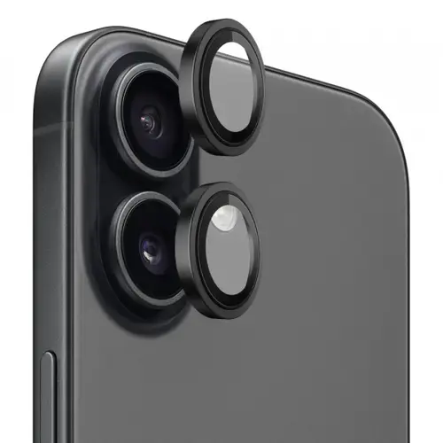 Folie de protectie Camera Spate Blueo Metal Frame pentru Apple iPhone 17, Sticla Securizata