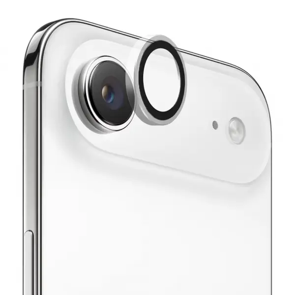 Folie de protectie Camera Spate Blueo Metal Frame pentru Apple iPhone 17 Air, Sticla Securizata, Transparenta
