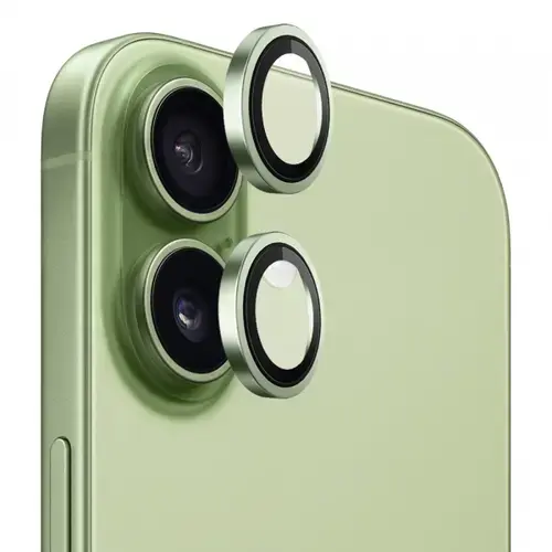 Folie de protectie Camera Spate Blueo Metal Frame pentru Apple iPhone 17, Sticla Securizata
