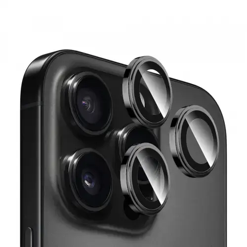 Folie de protectie Camera Spate Blueo Sapphire Crystal pentru Apple iPhone 14 Pro Max / 14 Pro, Sticla Securizata