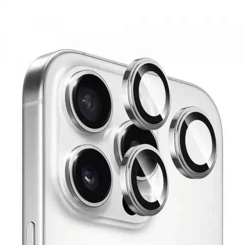 Folie de protectie Camera Spate Blueo Sapphire Crystal pentru Apple iPhone 16 Pro Max / 16 Pro, Sticla Securizata