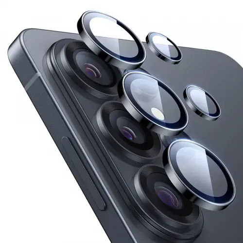 Folie de protectie Camera Spate ESR Armorite pentru Samsung Galaxy S26 Ultra, Sticla Securizata, Neagra
