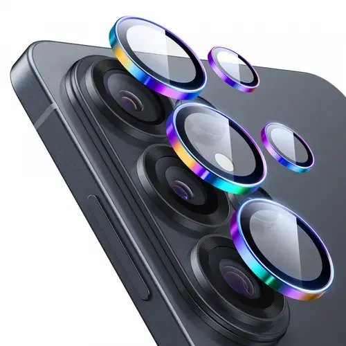 Folie de protectie Camera Spate ESR Armorite pentru Samsung Galaxy S26 Ultra, Sticla Securizata, Multicolor