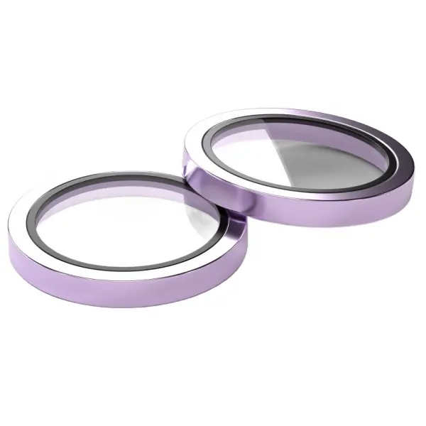Folie de protectie Camera Spate Etteri pentru Apple iPhone 17, Sticla Securizata, Mov