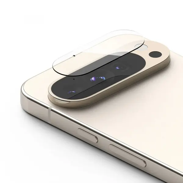 Folie de protectie Camera Spate Ringke pentru Google Pixel 9 Pro, Sticla Securizata, Set 3 bucati, Transparenta