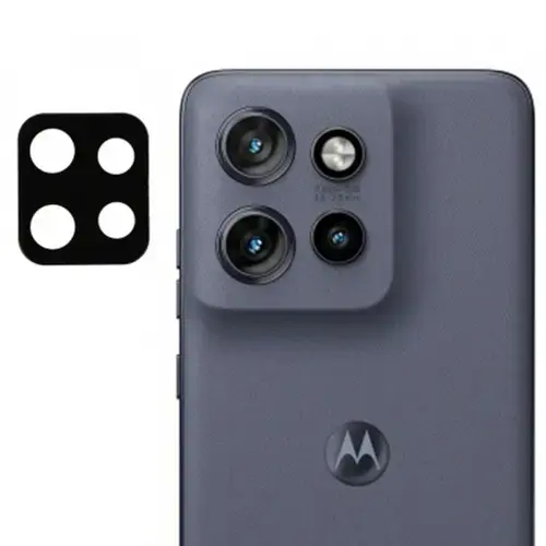 Folie de protectie Camera Spate Techsuit pentru Motorola ThinkPhone 25 / Edge 50 Neo, Sticla Securizata, Neagra