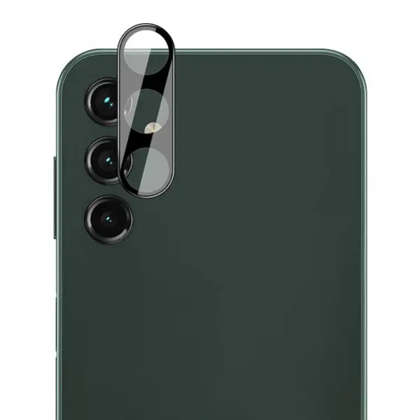 Folie de protectie Camera Spate Techsuit pentru Samsung Galaxy A16 5G A166 / A16 4G A165, Sticla Securizata, Neagra