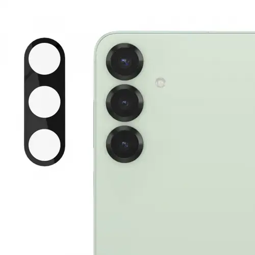 Folie de protectie Camera Spate Techsuit pentru Samsung Galaxy S25+ S936, Sticla Securizata, Neagra