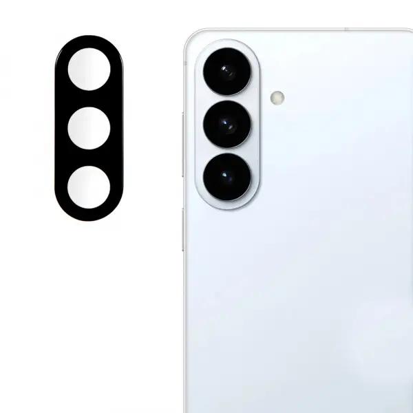 Folie de protectie Camera Spate Techsuit pentru Samsung Galaxy S26 Plus S947, Sticla Securizata, Neagra