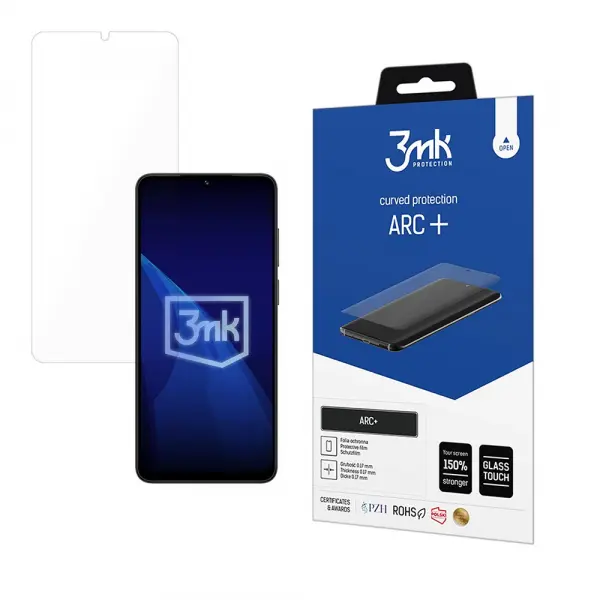 Folie de protectie Ecran 3MK ARC+ pentru Honor X5c Plus, Plastic
