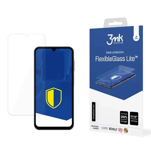 Folie de protectie Ecran 3MK FlexibleGlass Lite pentru Samsung Galaxy A15 5G A156 / A15 A155, Sticla Flexibila, Full Glue