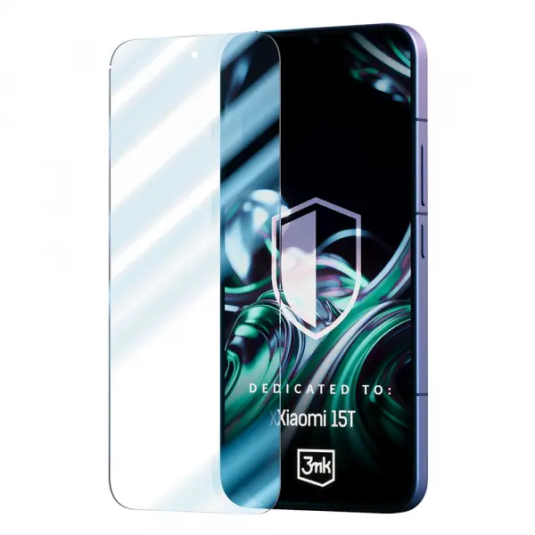Folie de protectie Ecran 3MK FlexibleGlass pentru Xiaomi 15T, Sticla Flexibila, Full Glue