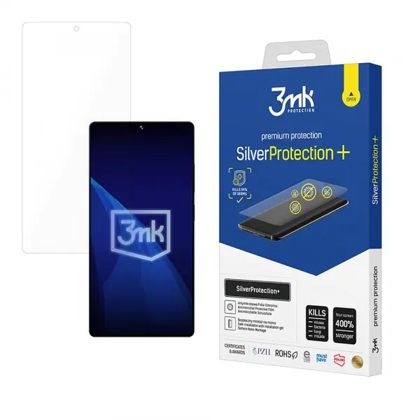 Folie de protectie Ecran 3MK Silver Protect+ pentru Samsung Galaxy S25 Ultra S938, Plastic
