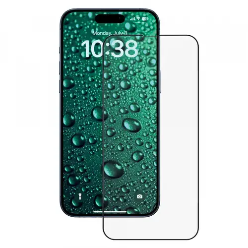 Folie de protectie Ecran Anank 5X Reinforced Invisible pentru Apple iPhone Air, Sticla Securizata, Full Glue, 3D
