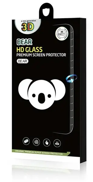Folie de protectie Ecran Bear HD pentru Samsung Galaxy S25 Ultra S938, Sticla Securizata, Full Glue, Neagra