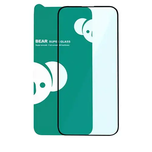 Folie de protectie Ecran Bear Super Hard pentru Apple iPhone 17 Pro, Sticla Securizata, Full Glue, 3D
