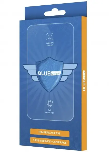 Folie de protectie Ecran Blue Shield pentru Samsung Galaxy S25+ S936, Sticla Securizata, Full Glue, Case Friendly, Neagra